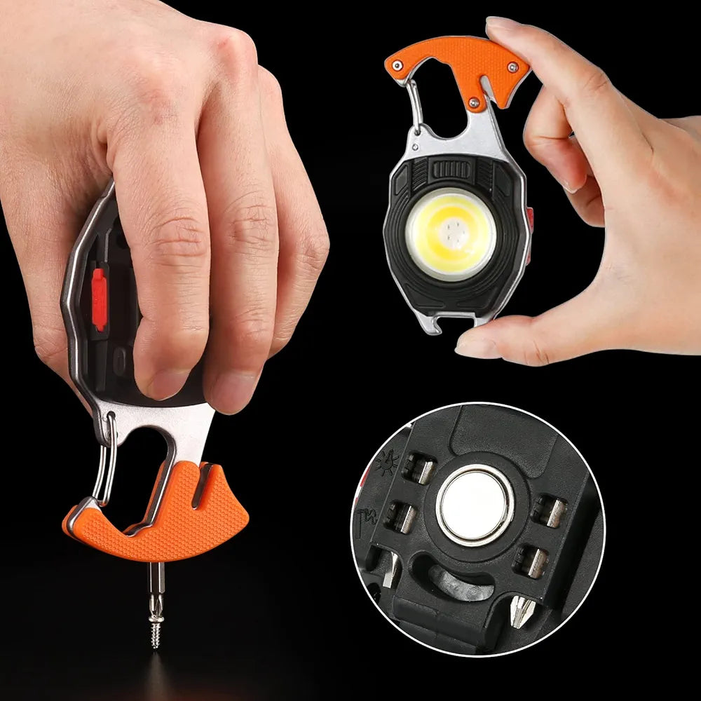 Multifunctional Keychain Light
