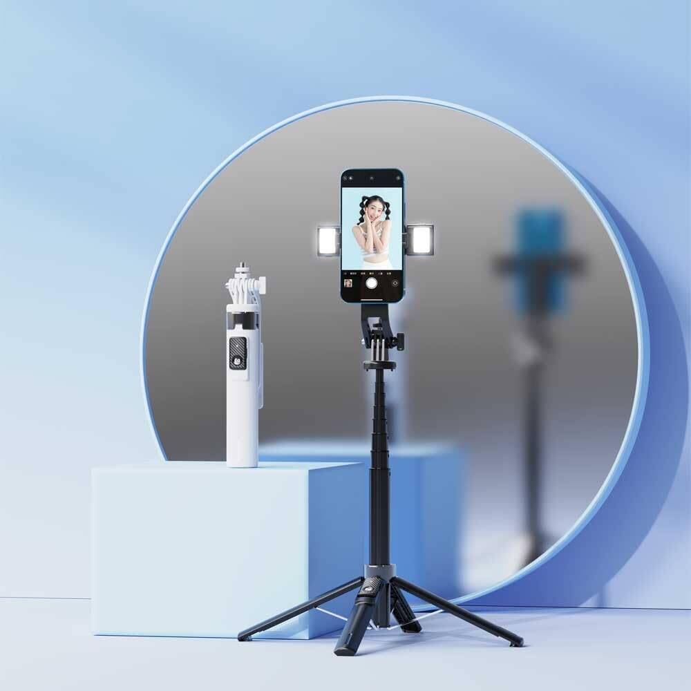 Porodo Dual Selfie Stick with Tripod