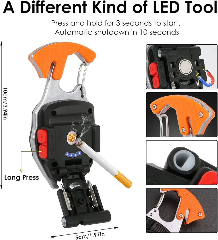 Multifunctional Keychain Light