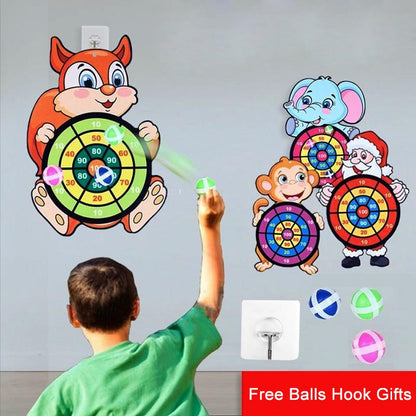 Sticky Ball Dart Board