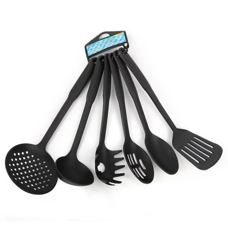 6 Pack Plastic Cooking Spoons