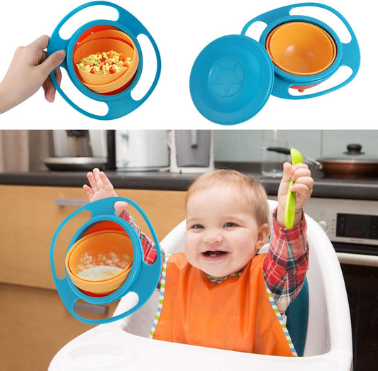 360 Rotation Bowl For Baby Kids