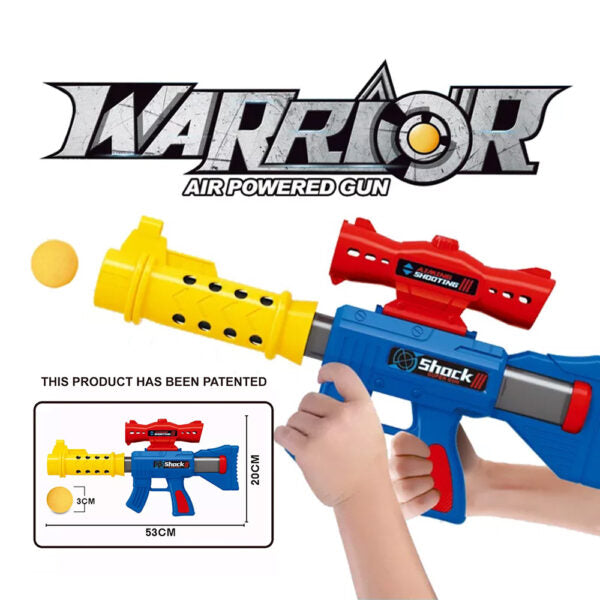 Air powered gun soft balls shooter