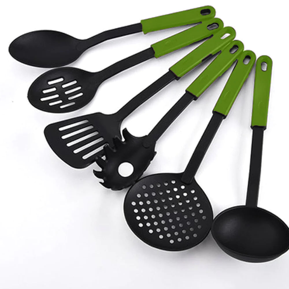 6 Pack Plastic Cooking Spoons