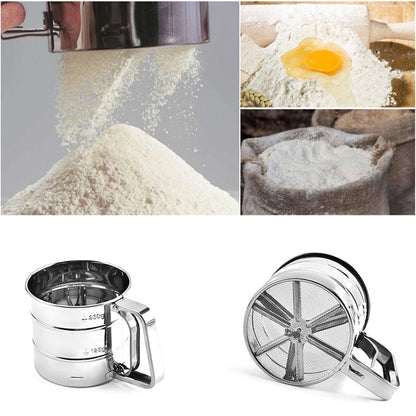 Flour Cup Sifter Stainless Steel Sifter